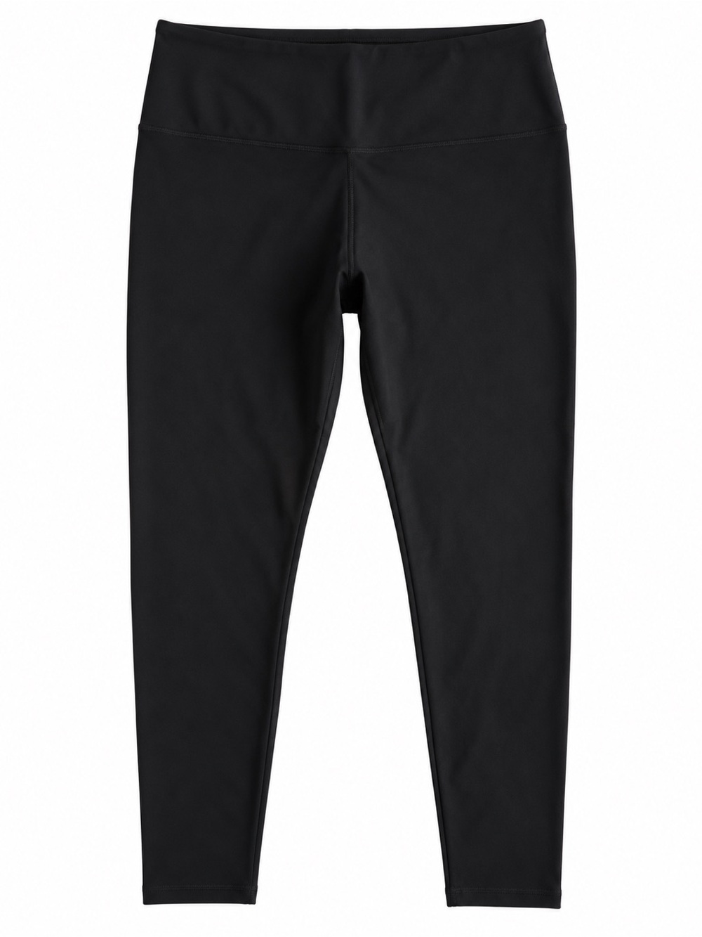 Lyssé High Waisted Cotton Leggings Black Full Length Stretch Pants XL